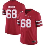 NCAA Ohio State Buckeyes Men's #68 Ryan Jacoby Red Nike Football College Jersey GJO0645GD